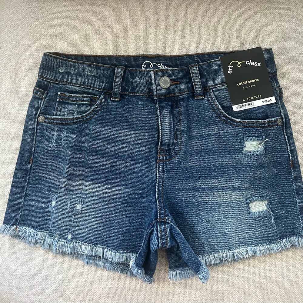 Art Class Girl Cut Off Shorts NWT
